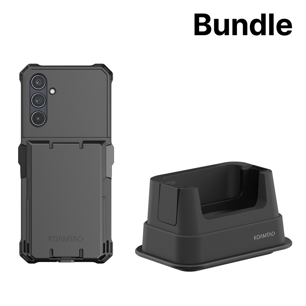 KPCC Protective Charging Case for Galaxy A56 + 1-Slot Charging Cradle (No Battery Slot) Bundle Package