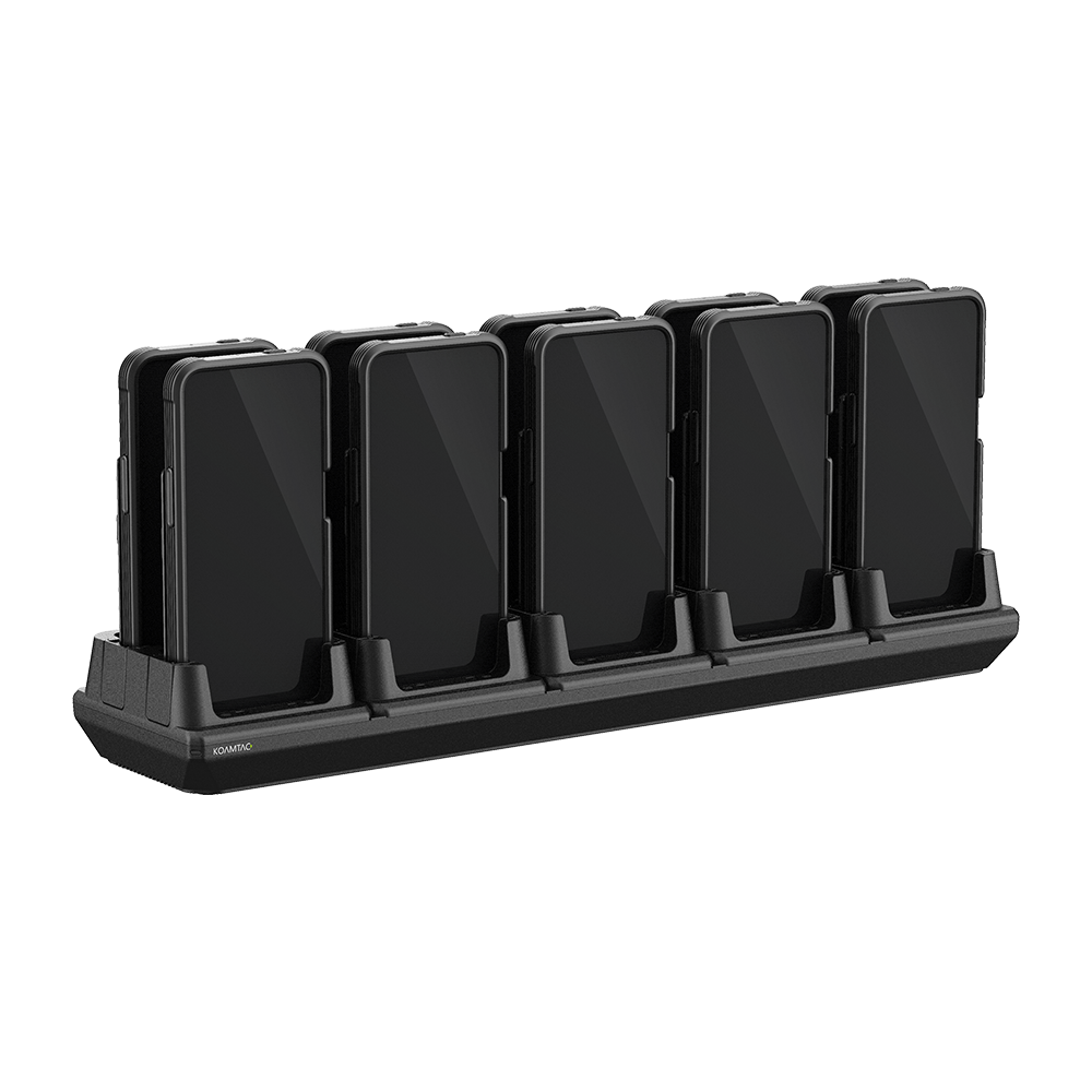 XCover6 Pro/XCover7 Pro & Extended Battery Pack 10-Slot Charging Cradle for Smartcase