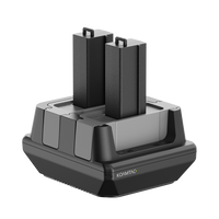 2-Slot Battery Charging Cradle for KOAMTAC Pistol Grip 6000mAh Battery