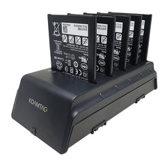 5-Slot Battery Charger for Samsung Galaxy Tab Active3, Tab Active5, and Tab Active5 Pro