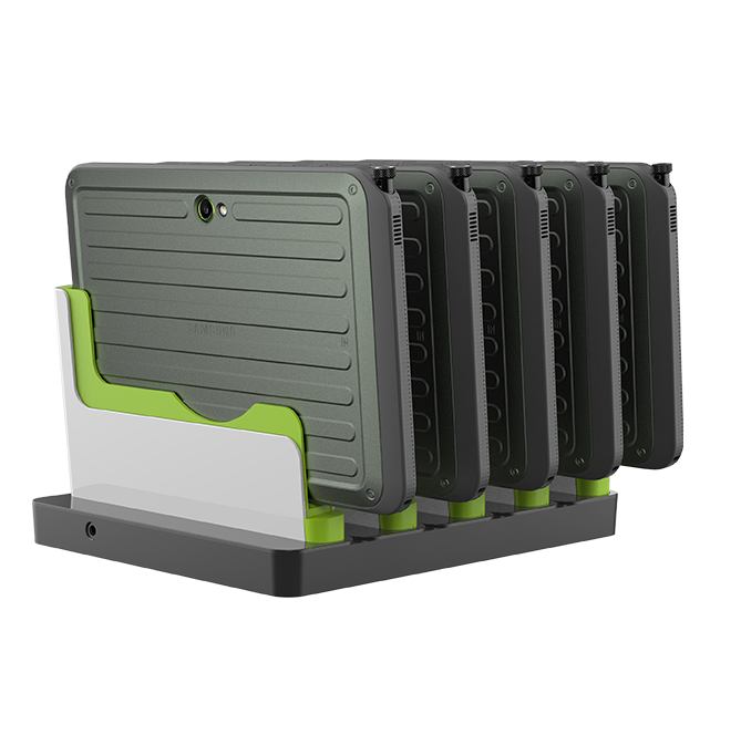 5-Slot Charging Cradle for Galaxy Tab Active4 Pro & Tab Active5 Pro