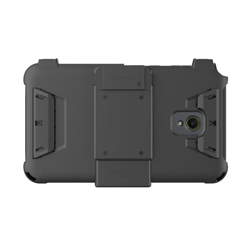 KDC480C 2D Imager Bluetooth Barcode Sled Scanner + Samsung Galaxy Tab Active5/Tab Active3 SmartSled Charging Case