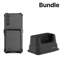 KBCC Charging Case with Extended Battery for Galaxy A36 + 1-Slot Charging Cradle (No Battery Slot) Bundle Package