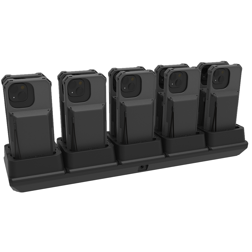 10-Slot Charging Cradle for KPCC/KBCC for iPhone 15/16