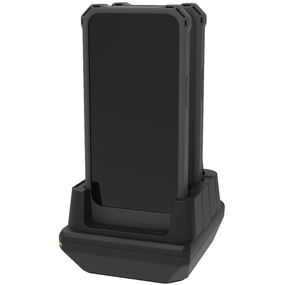 2-Slot Charging Cradle for KPCC/KBCC for iPhone 15/16