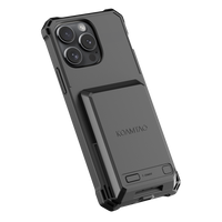 iPhone 15 / iPhone 16e / iPhone 17e Protective Charging Case with Extended Battery (KBCC)