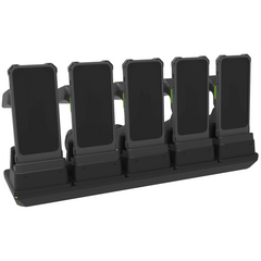 5-Slot Charging Cradle with Pistol Grip & 1.0W UHF Support for KDC1000/1100 (Galaxy A35/A36/A56)
