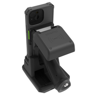 1-Slot Charging Cradle with Pistol Grip & 1.0W UHF Support for KDC1000/1100 (iPhone 13–16)