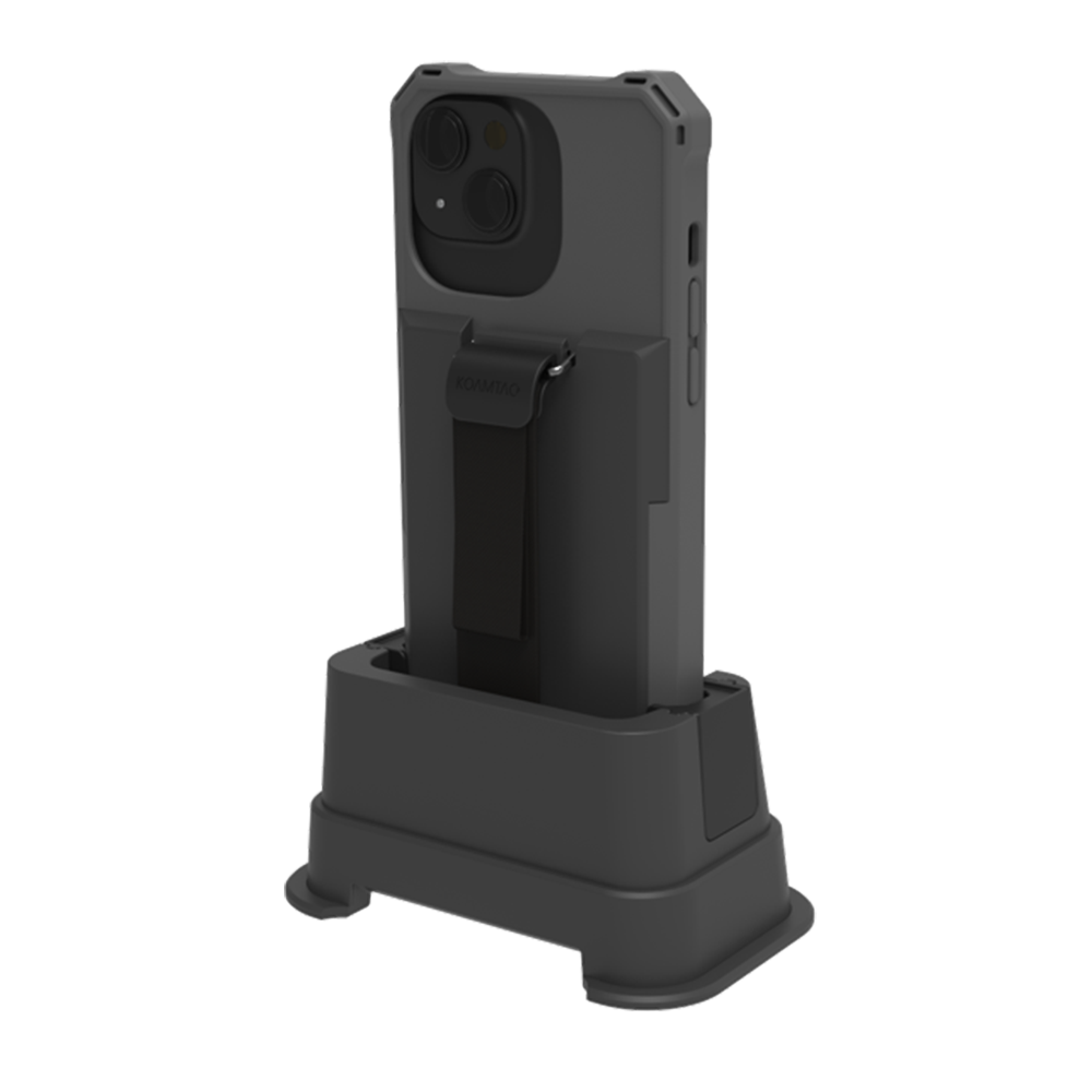 1-Slot Charging Cradle for KPCC/KBCC for iPhone 15/16 (without battery slot)