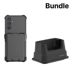 KPCC Protective Charging Case for Galaxy A56 + 1-Slot Charging Cradle (No Battery Slot) Bundle Package