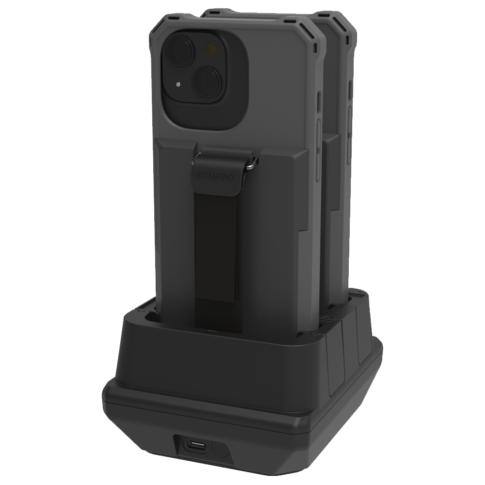 2-Slot Charging Cradle for KPCC/KBCC for iPhone 15/16