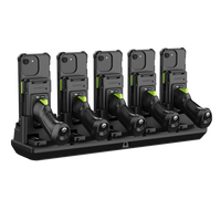 5-Slot Charging Cradle with Pistol Grip & 1.0W UHF Support for KDC1000/1100 (iPhone 13–17)