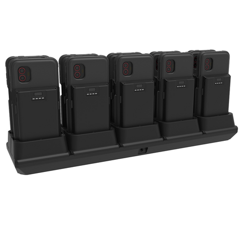 XCover6 Pro/XCover7 Pro & Extended Battery Pack 10-Slot Charging Cradle for Smartcase
