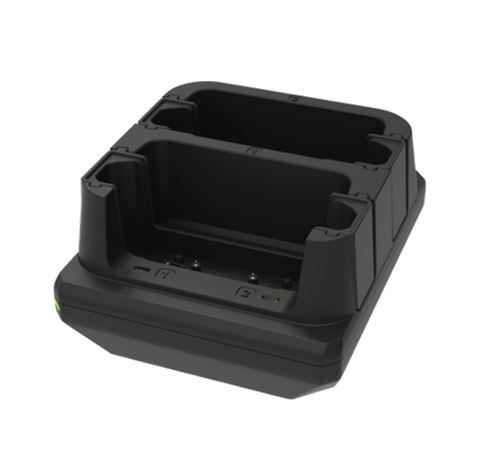 XCover6 Pro/XCover7 Pro & Extended Battery 2-Slot Charging Cradle for Smartcase