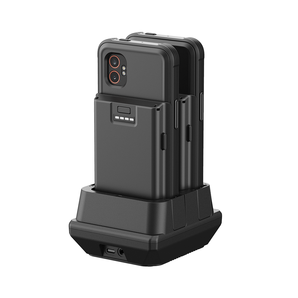 XCover6 Pro/XCover7 Pro & Extended Battery 2-Slot Charging Cradle for Smartcase